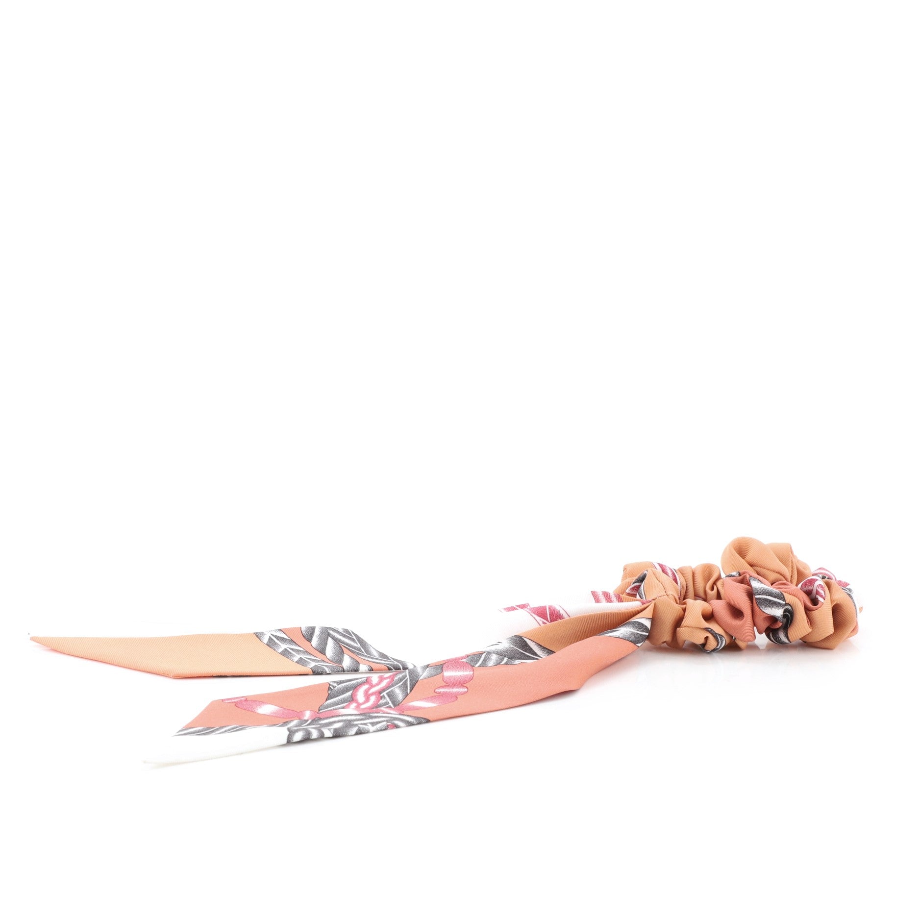 Bella Scrunchie Printed Silk XS