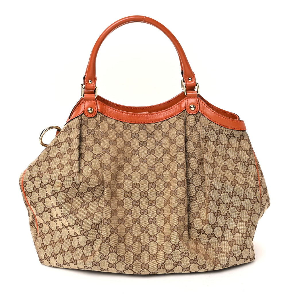 Monogram Large Sukey Tote Orange