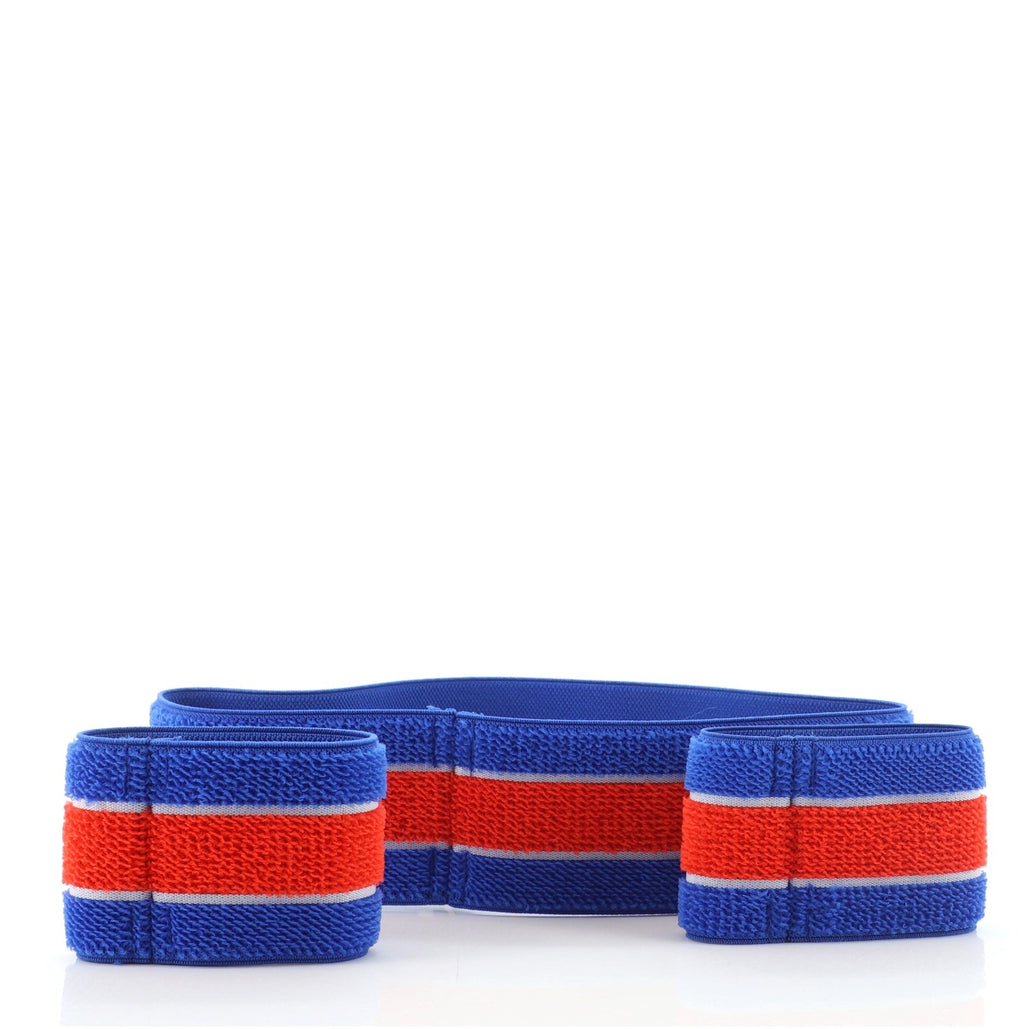 Logo Headband and Wristband Set Elastic Large