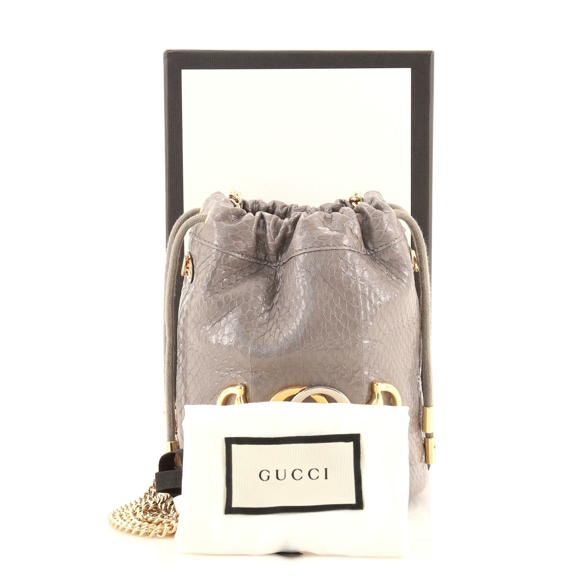 Zumi Bucket Bag Snakeskin Mini