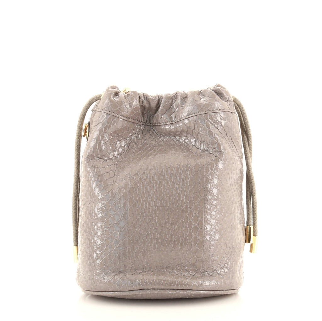 Zumi Bucket Bag Snakeskin Mini