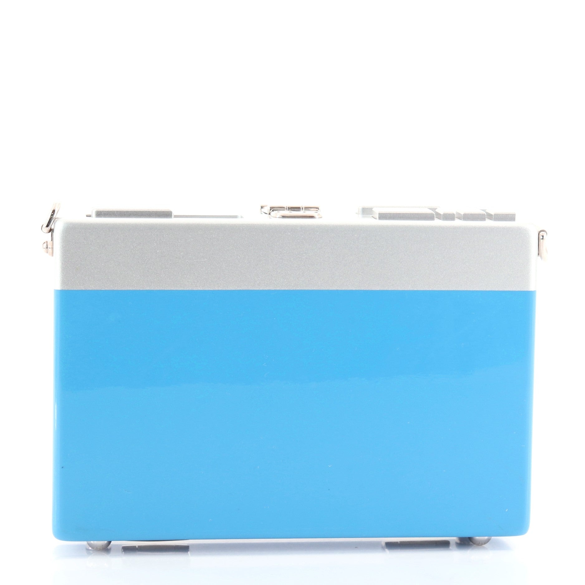 Box Clutch Painted Wood Small