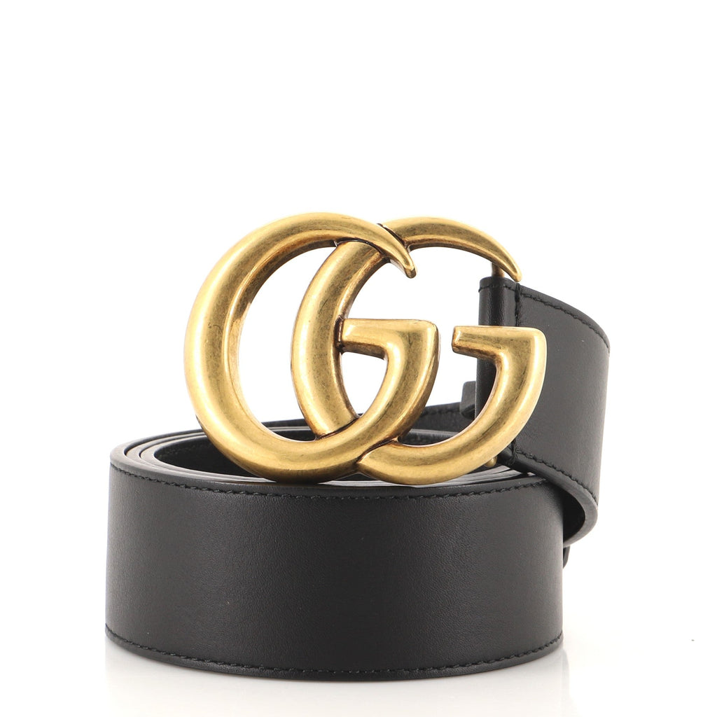 GG Marmont Belt Leather Medium 80