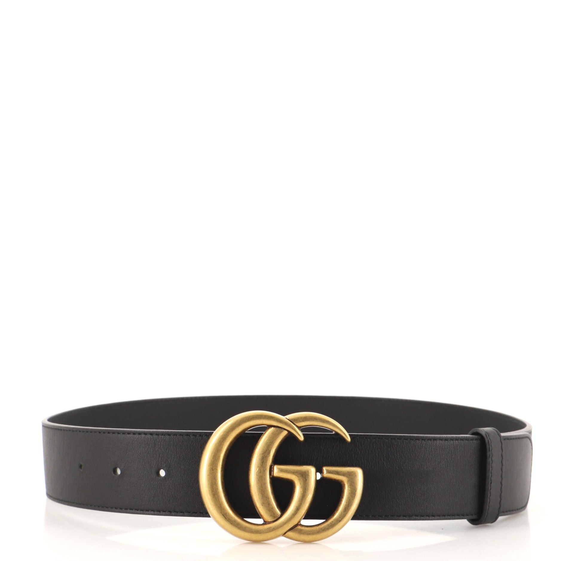 GG Marmont Belt Leather Medium 80