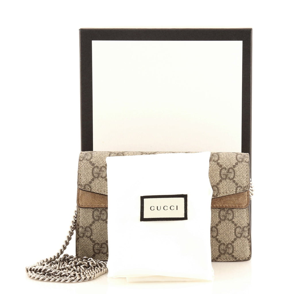 Dionysus Bag GG Coated Canvas Super Mini