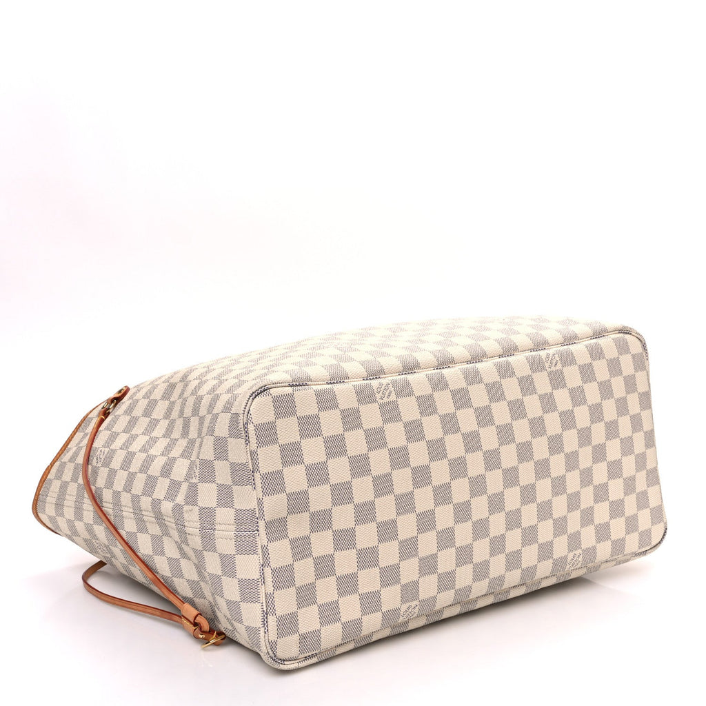 Damier Azur Neo Neverfull GM Rose Ballerine