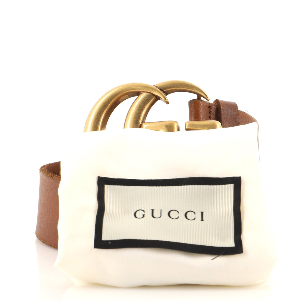 GG Marmont Belt Leather Medium 75