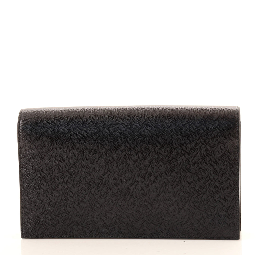 Classic Monogram Clutch Leather Long