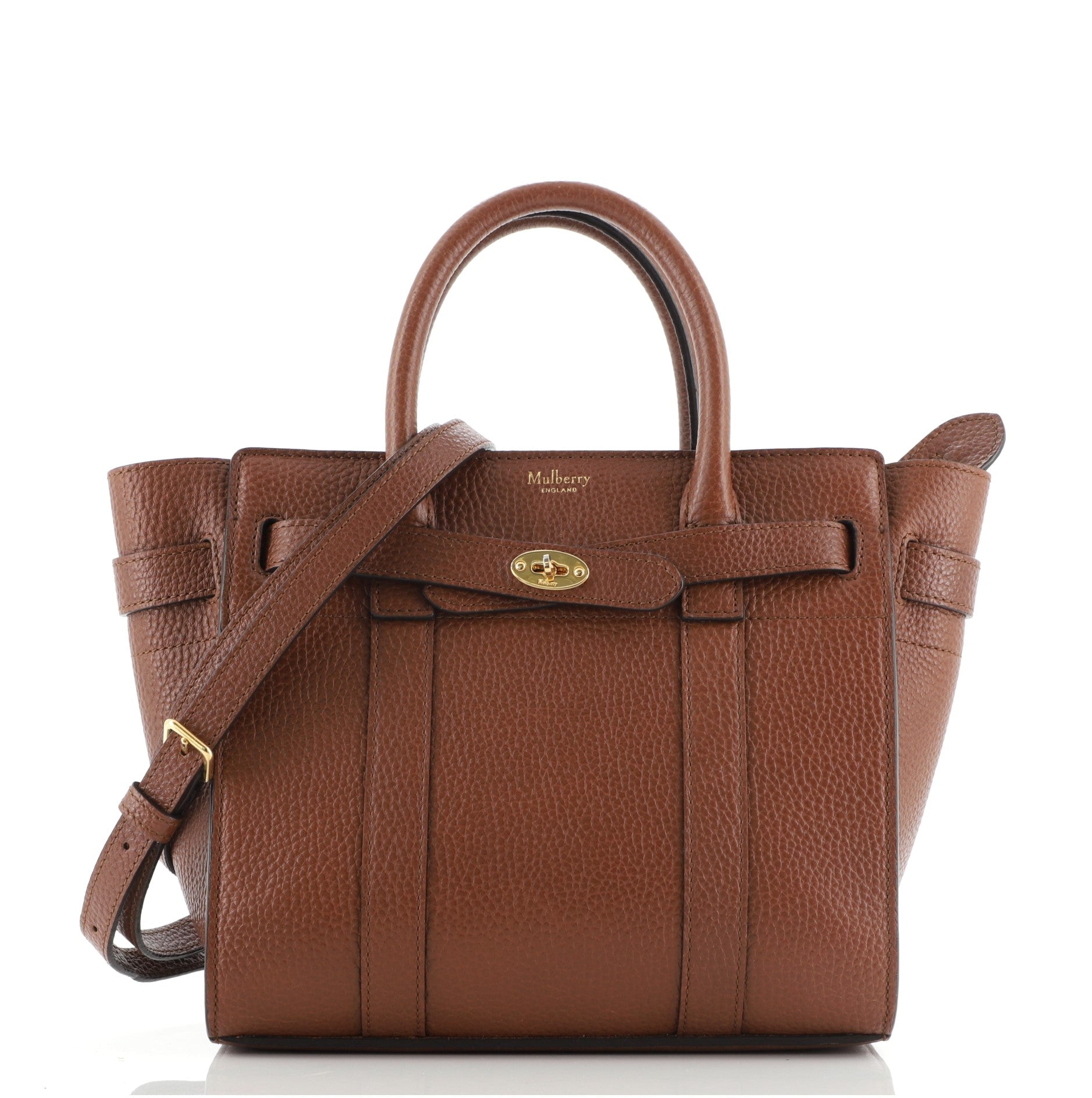 Bayswater Zipped Tote Leather Mini