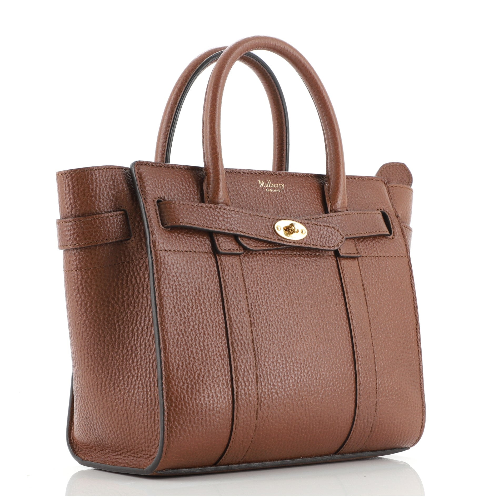 Bayswater Zipped Tote Leather Mini