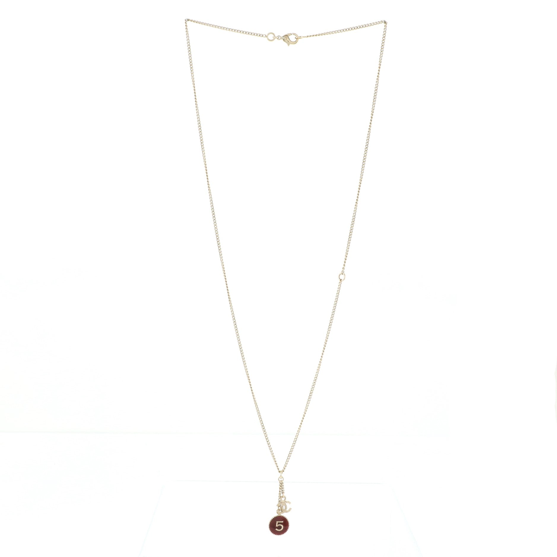 CC No.5 Pendant Necklace Metal