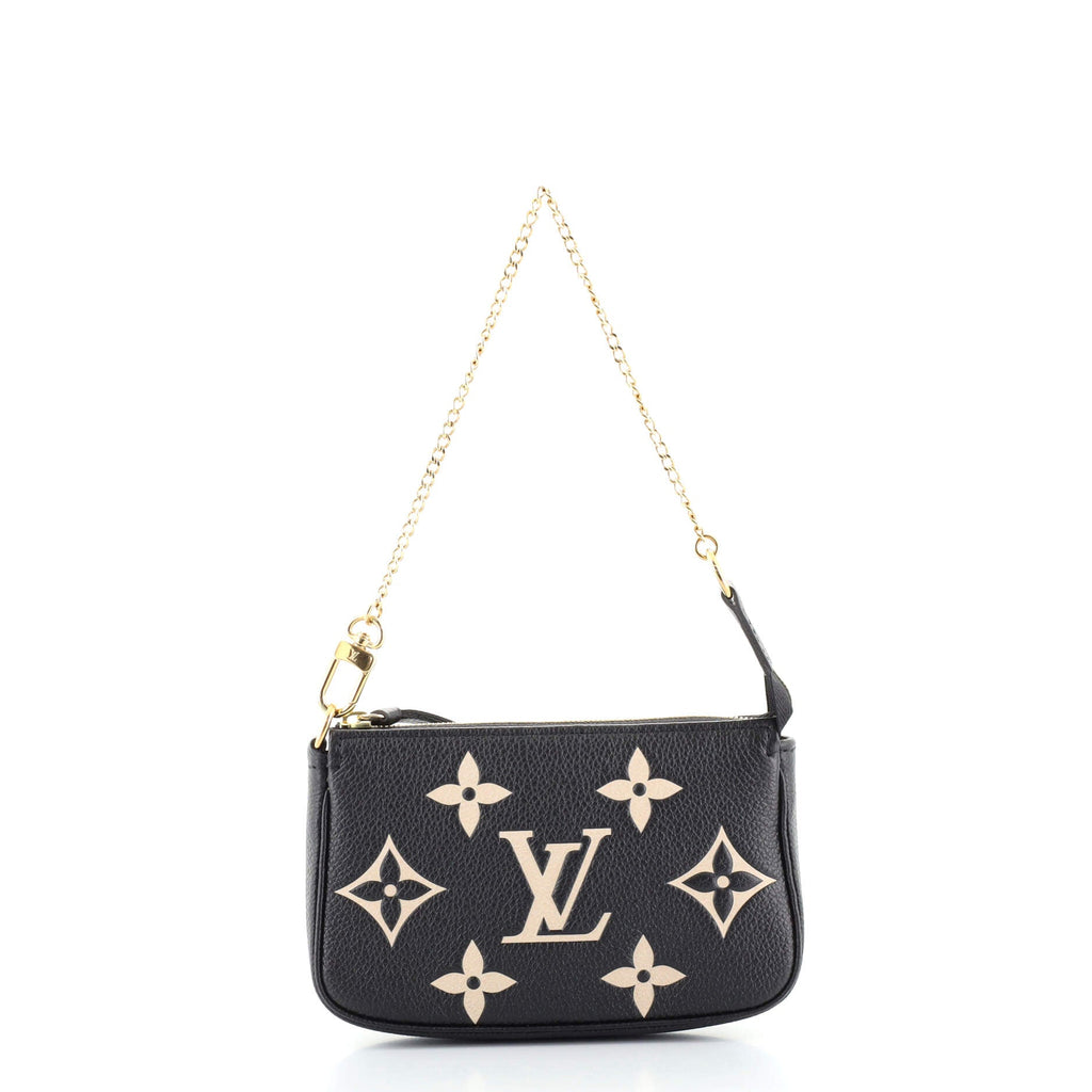 Pochette Accessoires Bicolor Monogram Empreinte Giant Mini