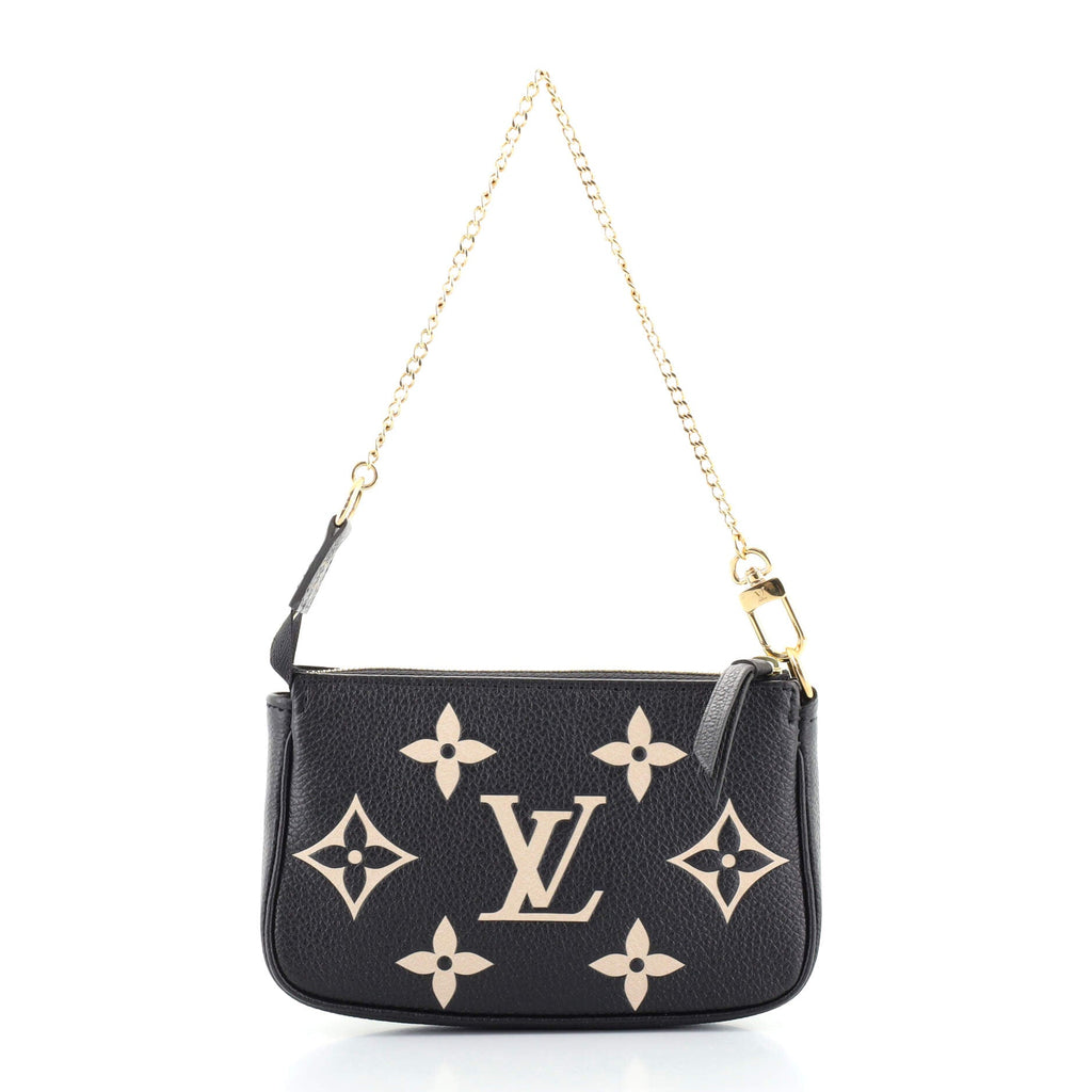 Pochette Accessoires Bicolor Monogram Empreinte Giant Mini
