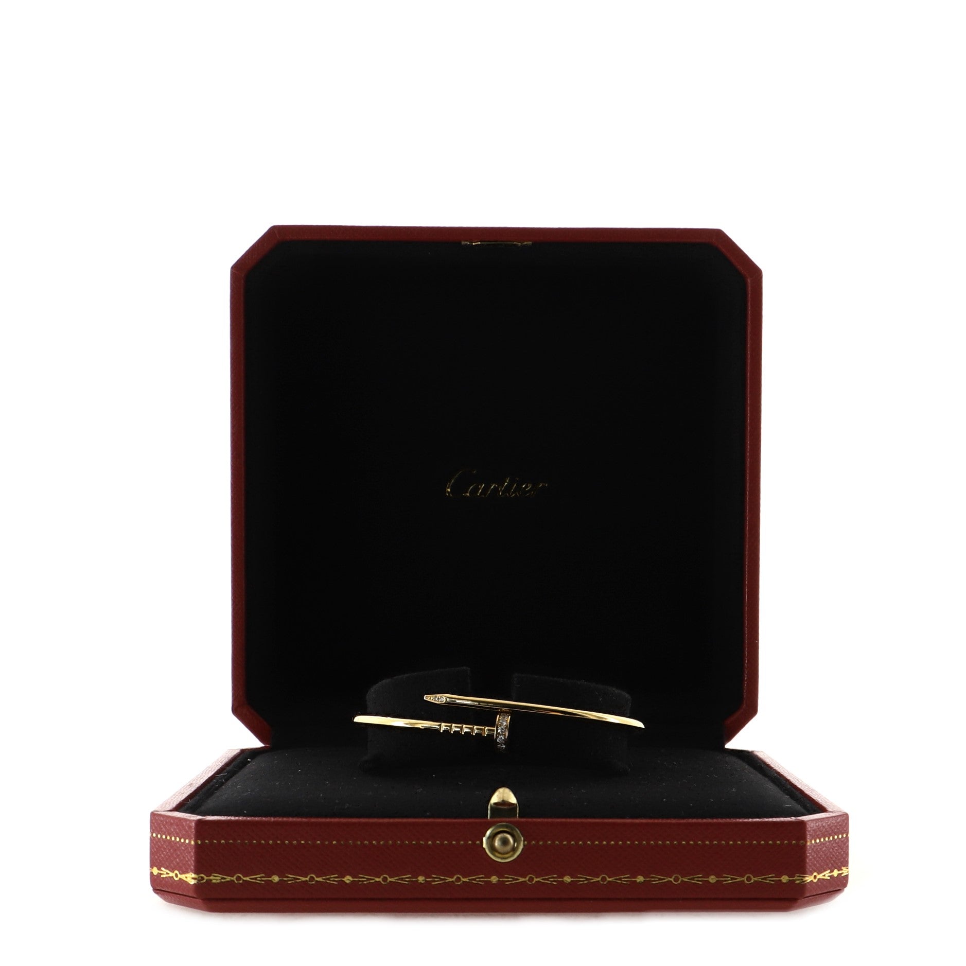 Juste un Clou Bracelet 18K Yellow Gold with Diamonds Small