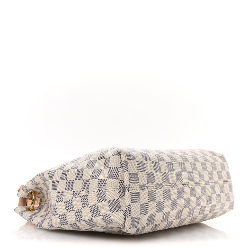 Damier Azur Graceful PM Rose Ballerine