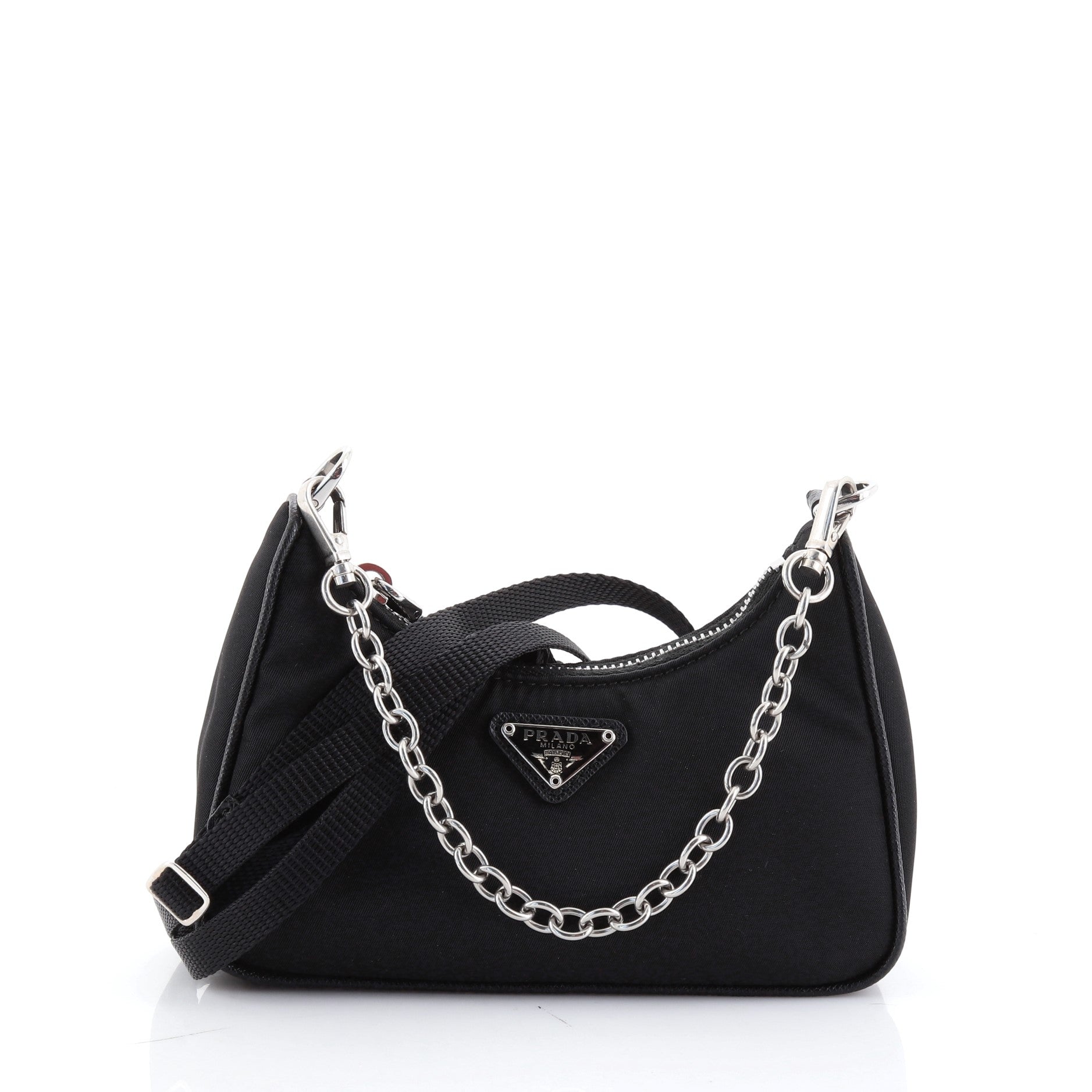 Re-Edition Shoulder Bag Tessuto Mini