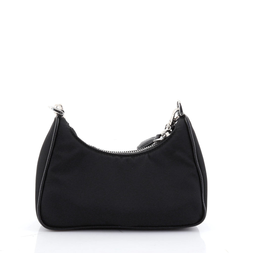 Re-Edition Shoulder Bag Tessuto Mini
