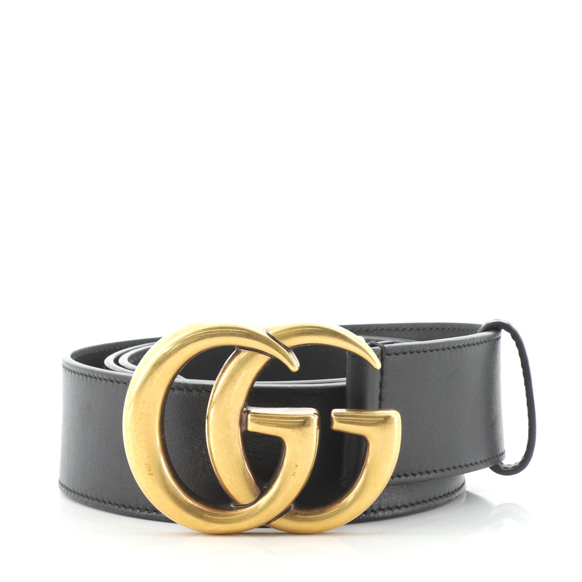 GG Marmont Belt Leather Wide 90