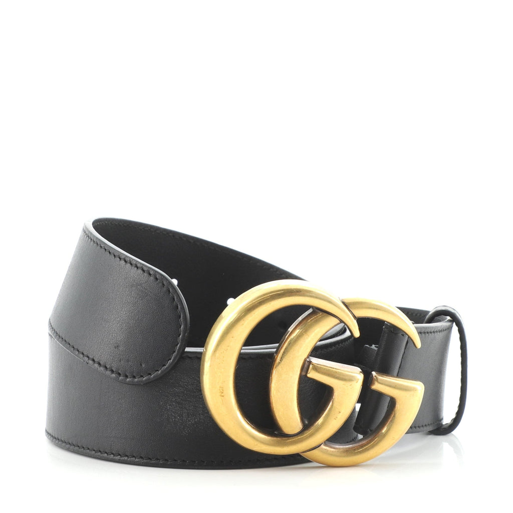 GG Marmont Belt Leather Wide 90