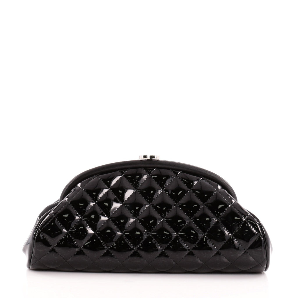 Timeless Clutch Quilted Patent