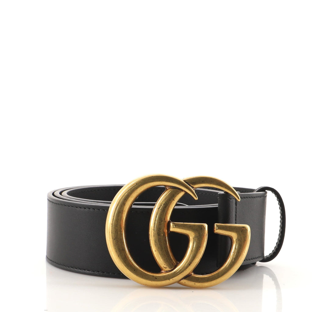 GG Marmont Belt Leather Wide 90