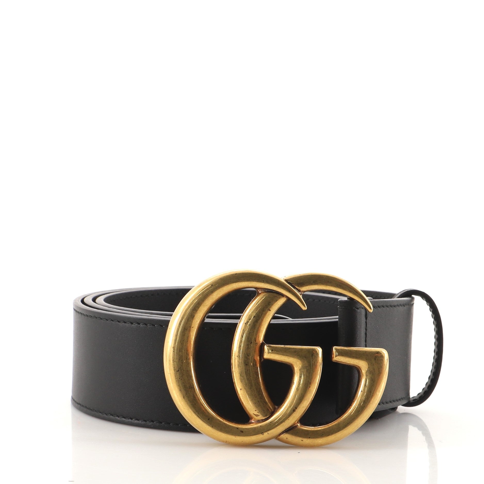 GG Marmont Belt Leather Wide 90