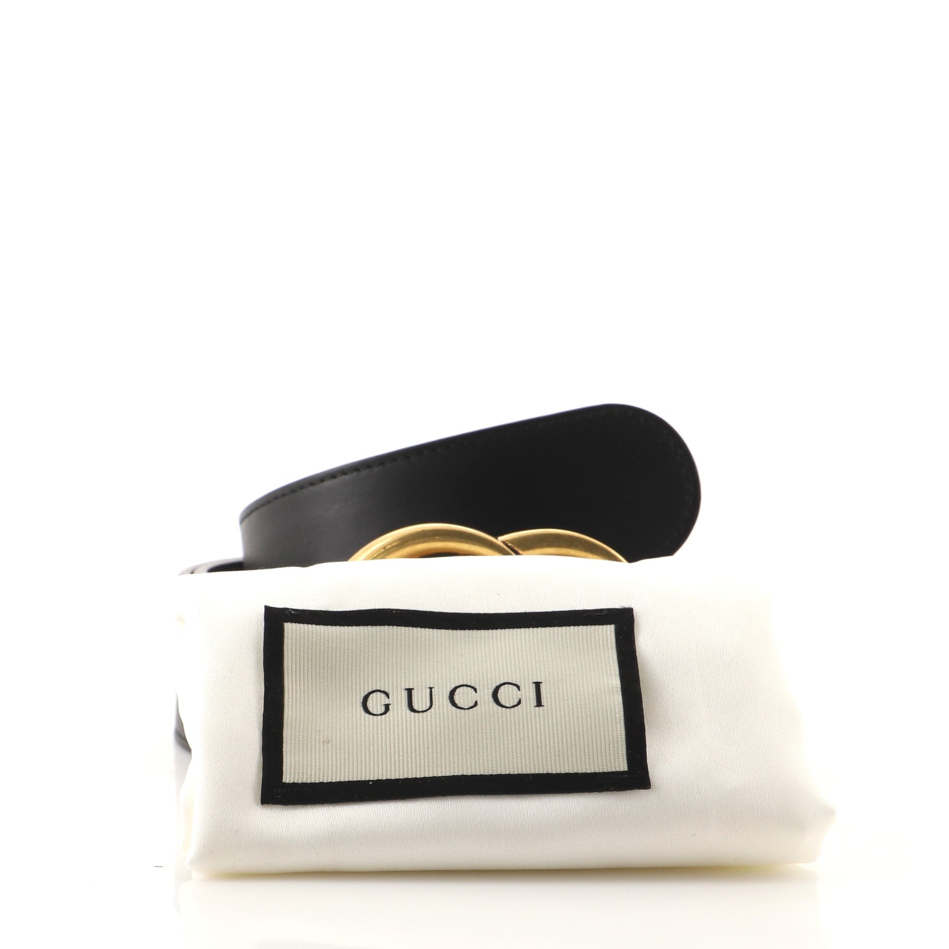 GG Marmont Belt Leather Wide 90