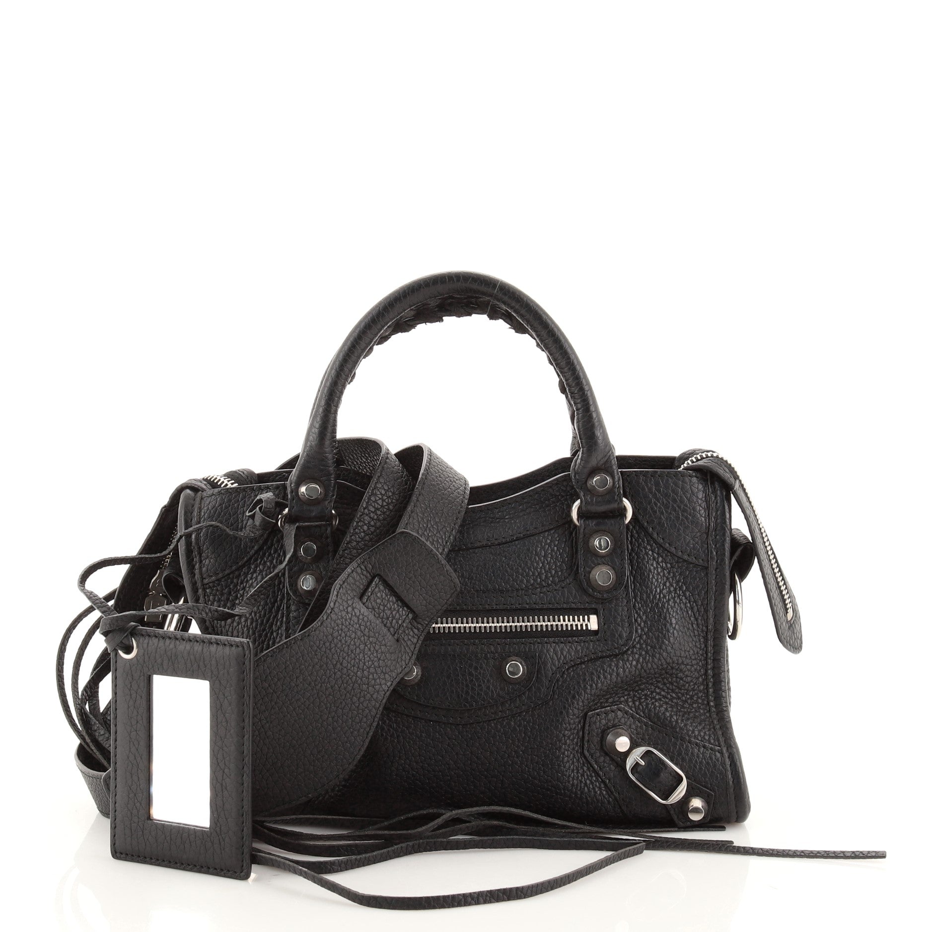 City Classic Studs Bag Leather Mini