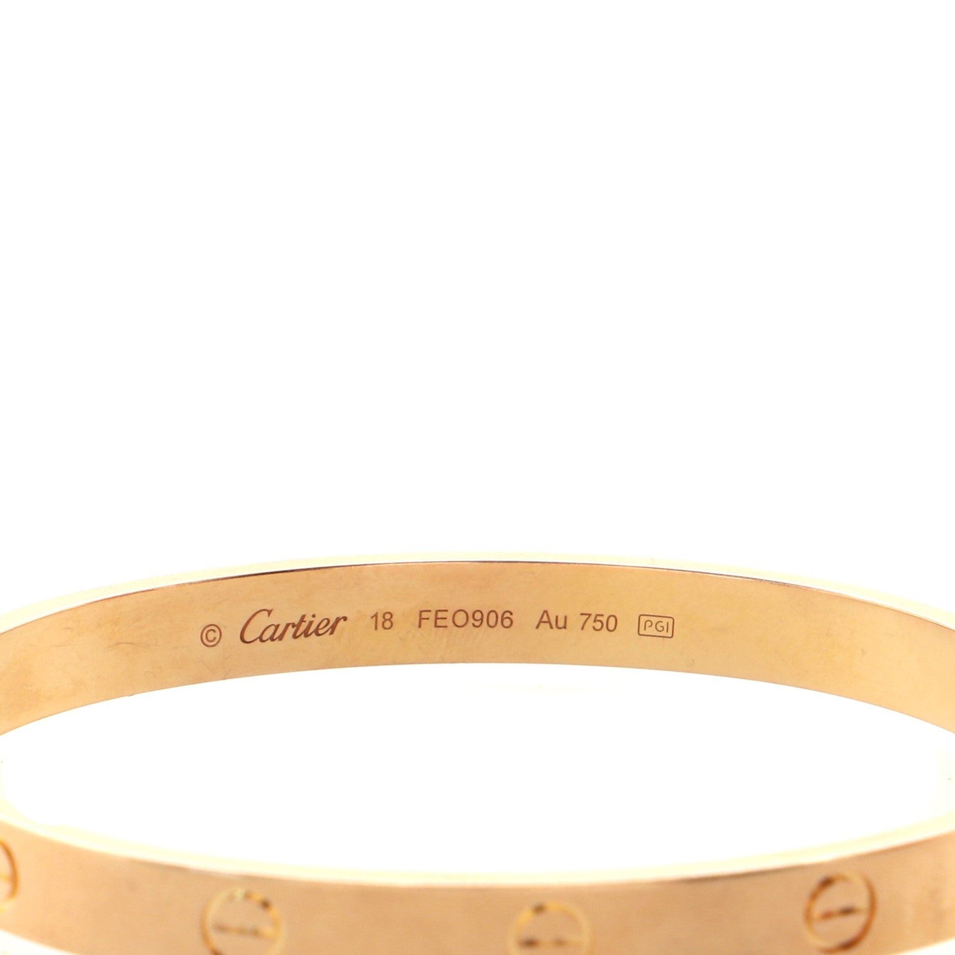 Love Bracelet 18K Rose Gold