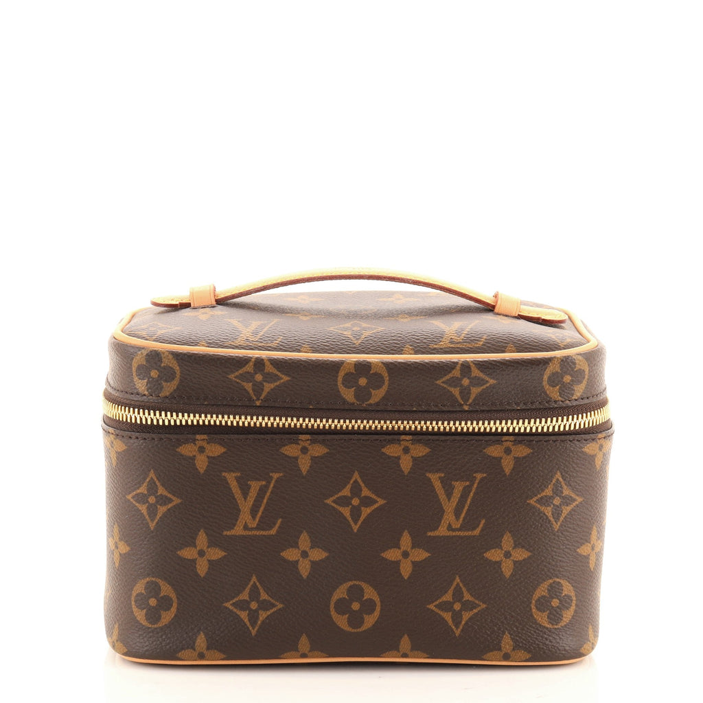 Nice Vanity Case Monogram Canvas Mini