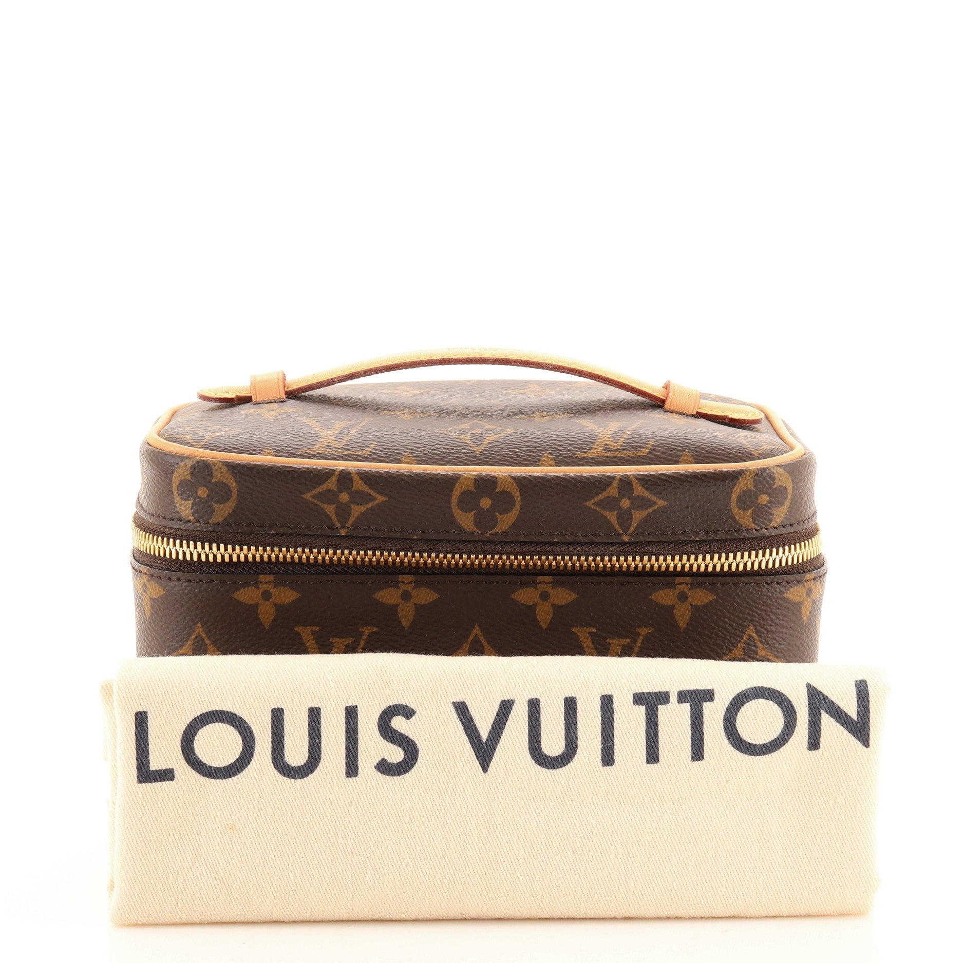 Nice Vanity Case Monogram Canvas Mini