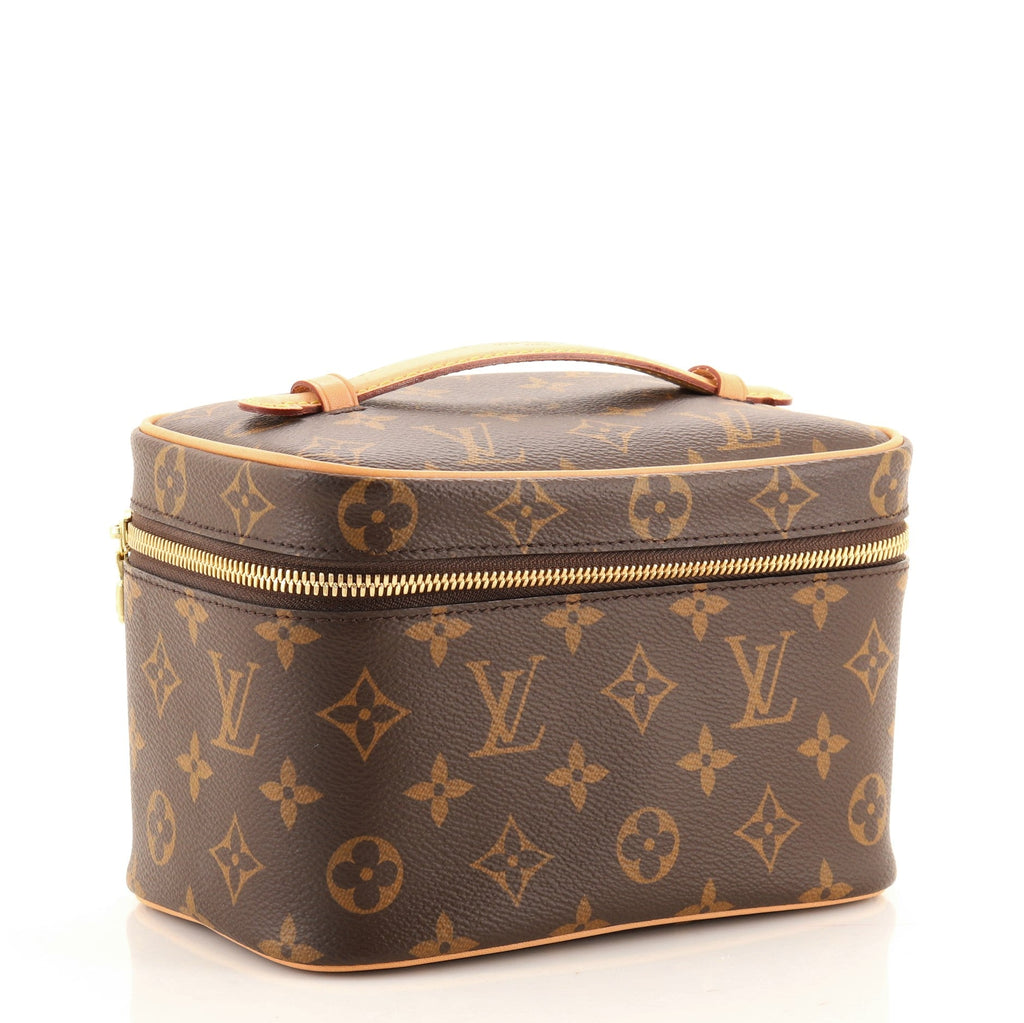 Nice Vanity Case Monogram Canvas Mini