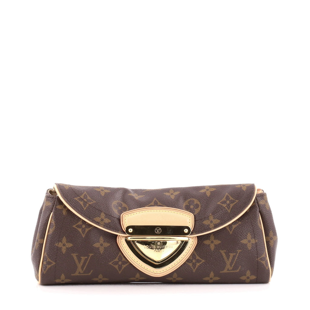 Beverly Clutch Monogram Canvas