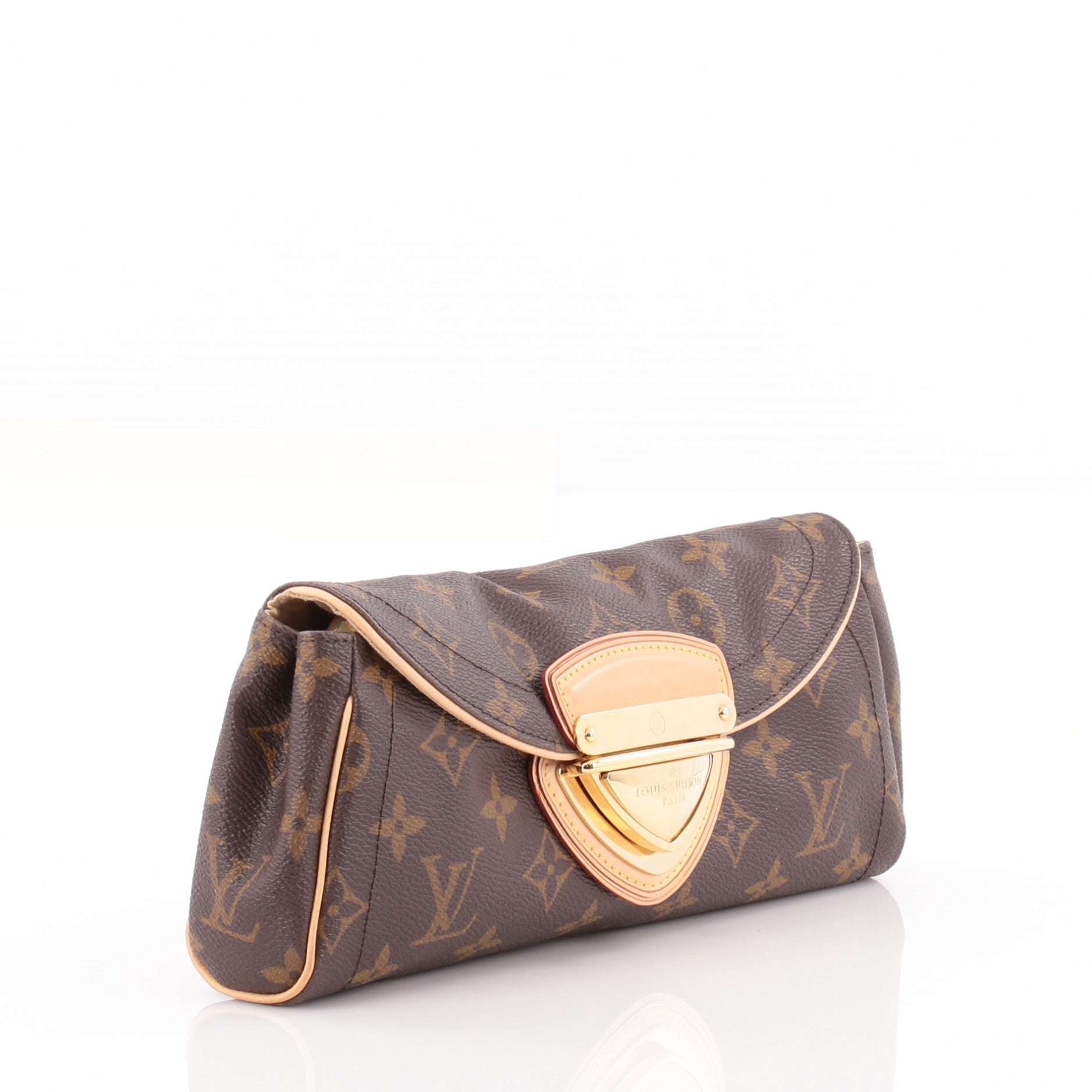 Beverly Clutch Monogram Canvas