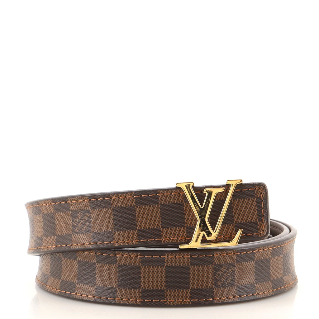LV Initiales Belt Damier Thin 90