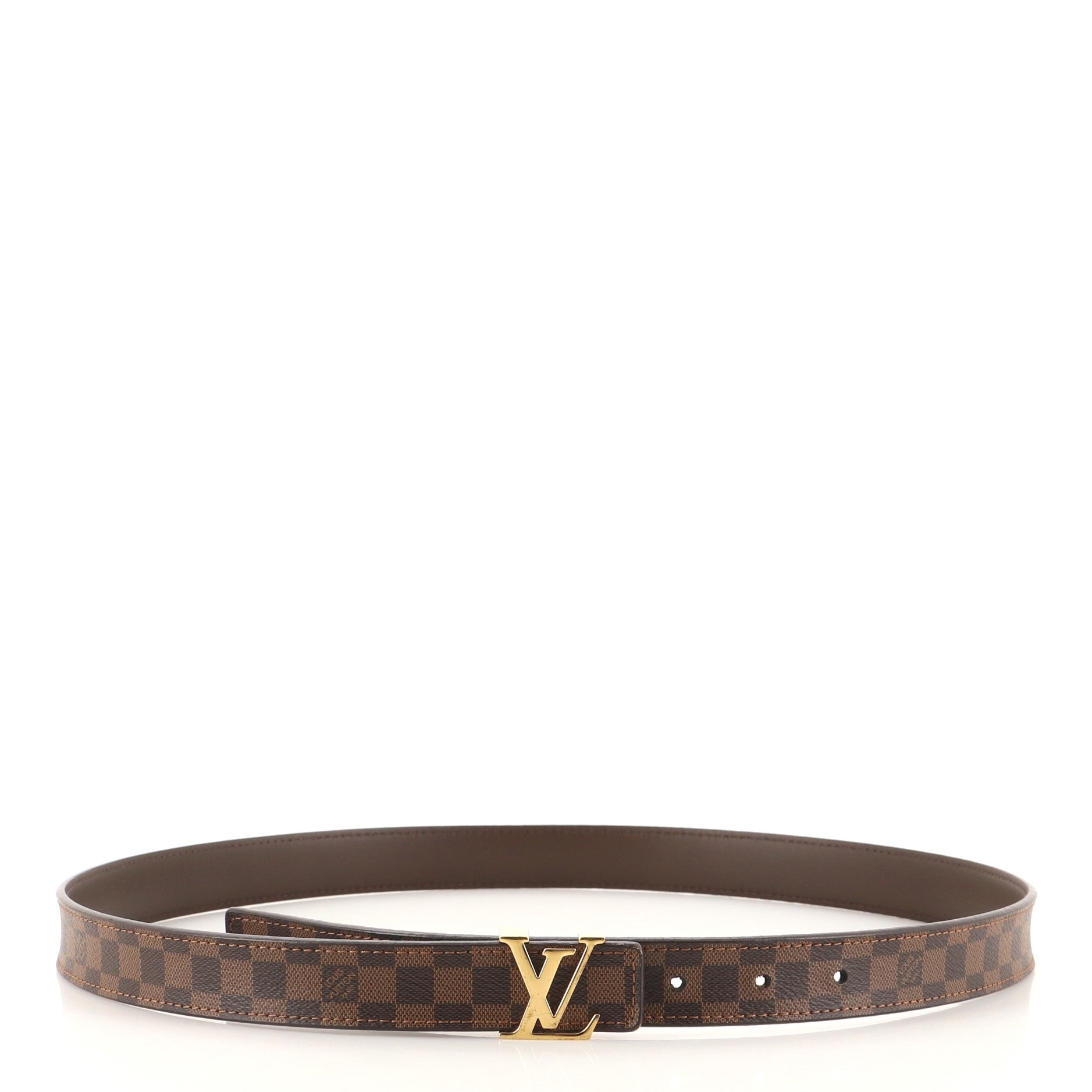 LV Initiales Belt Damier Thin 90