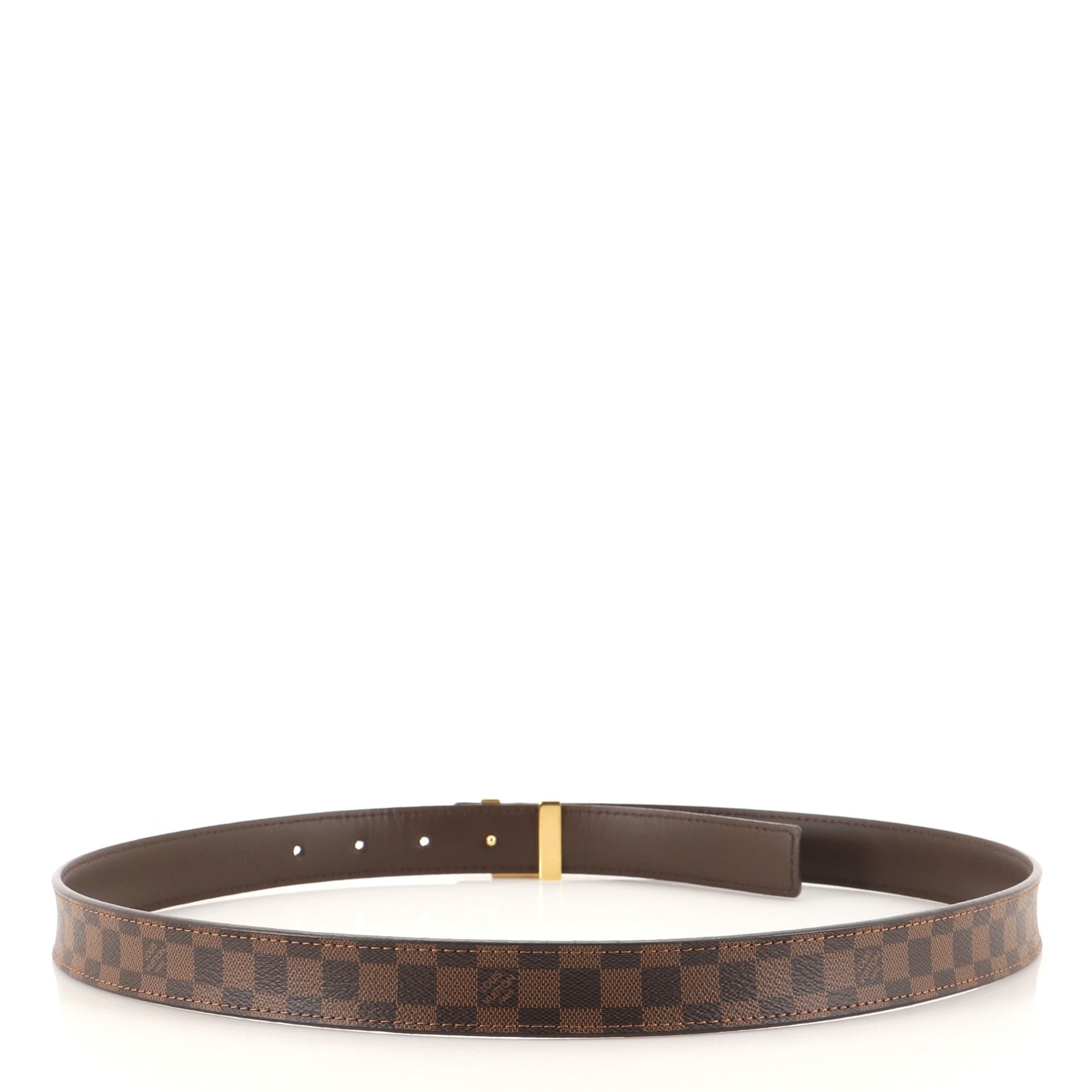 LV Initiales Belt Damier Thin 90
