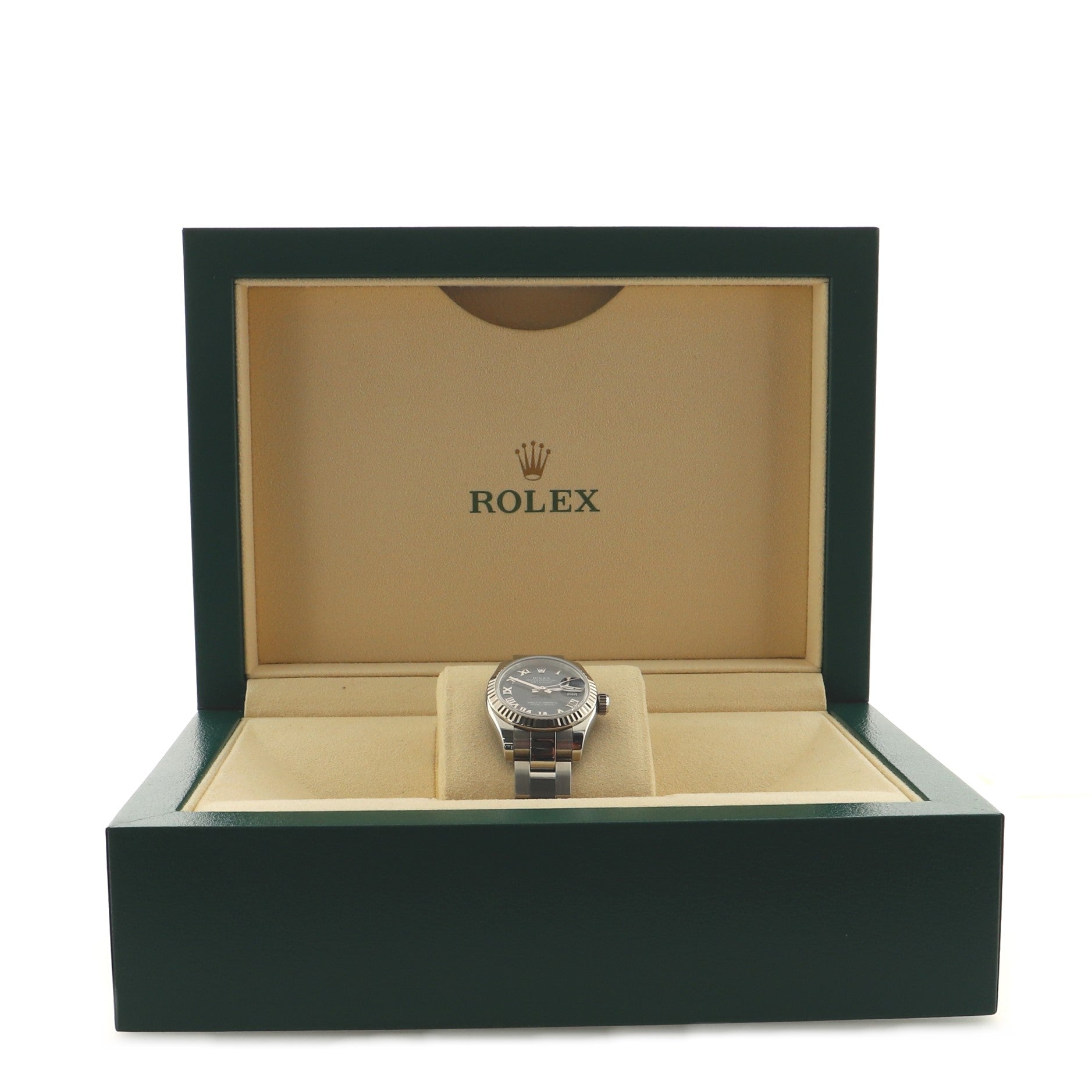 Oyster Perpetual Datejust Automatic Watch Stainless Steel and White Gold 26