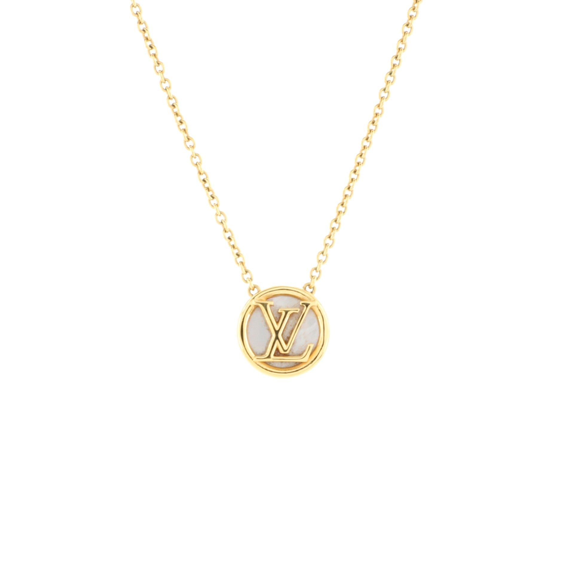 Louise Long Necklace Metal