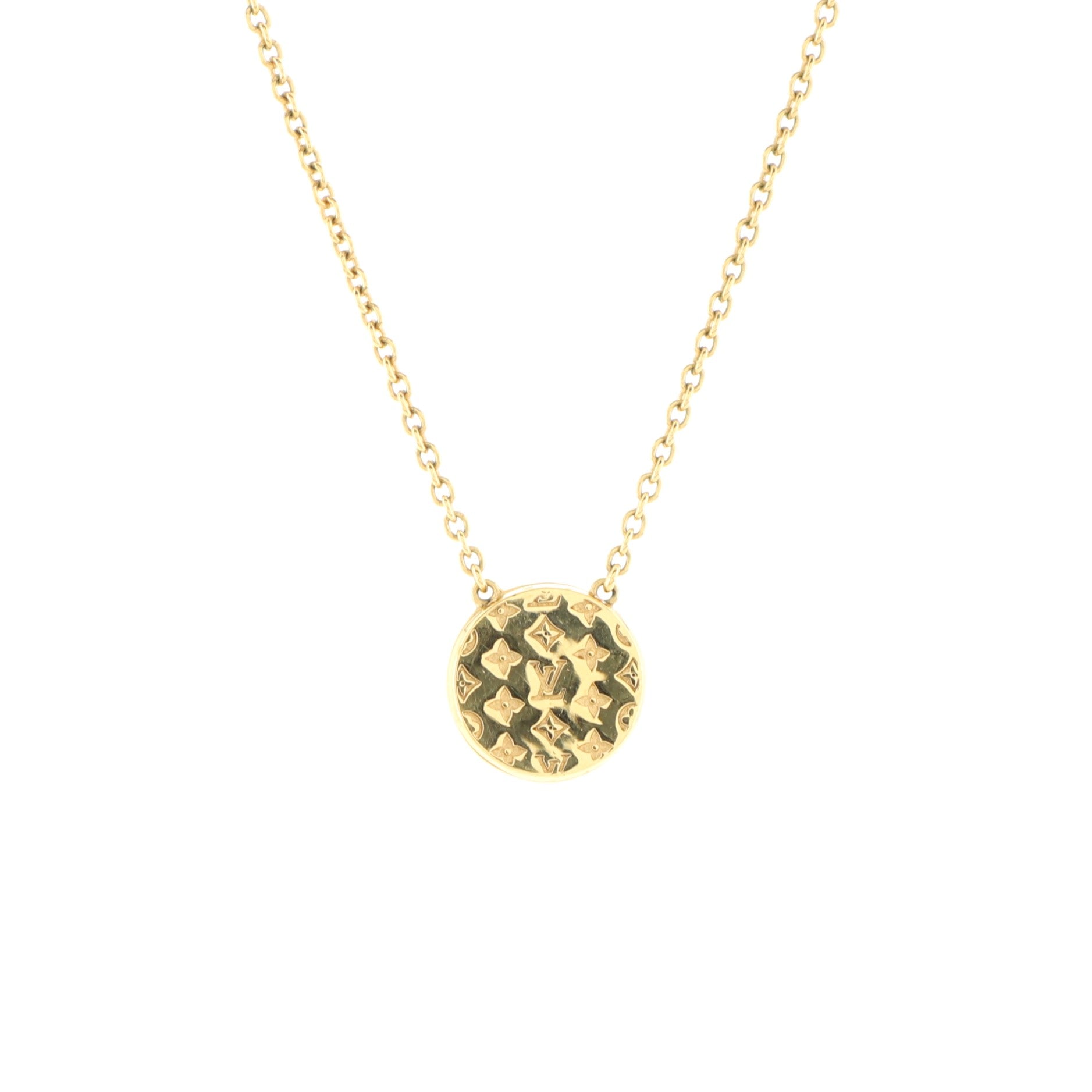 Louise Long Necklace Metal