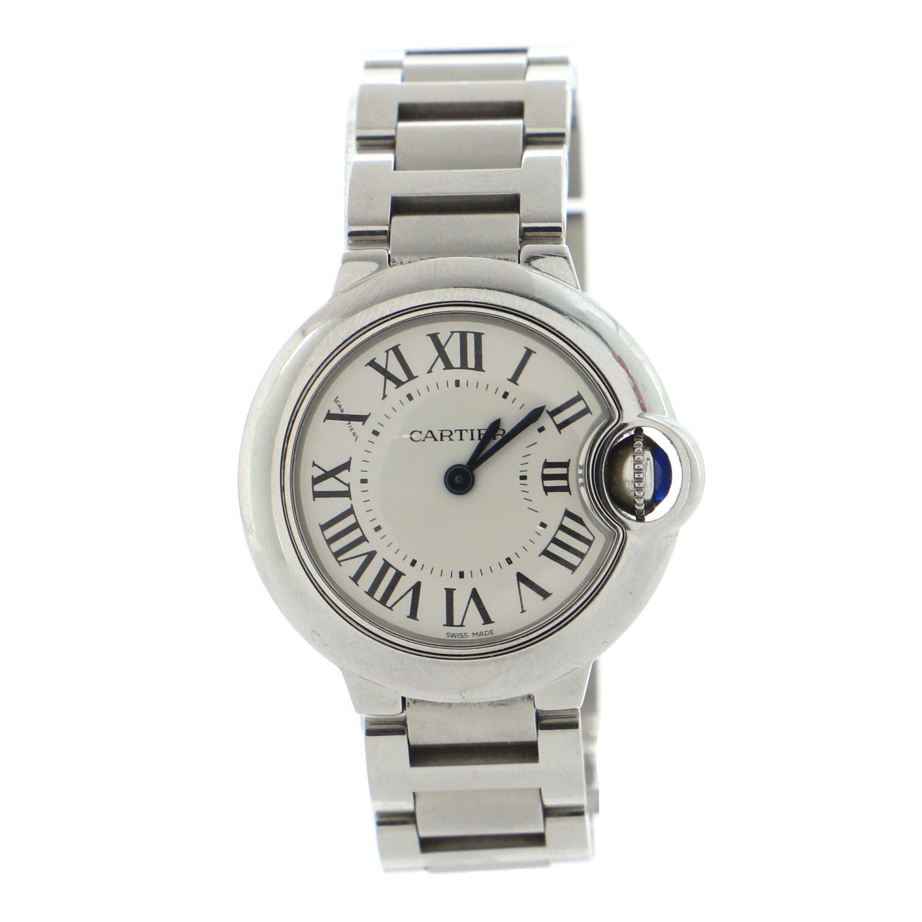 Ballon Bleu de Cartier Quartz Watch Stainless Steel 28