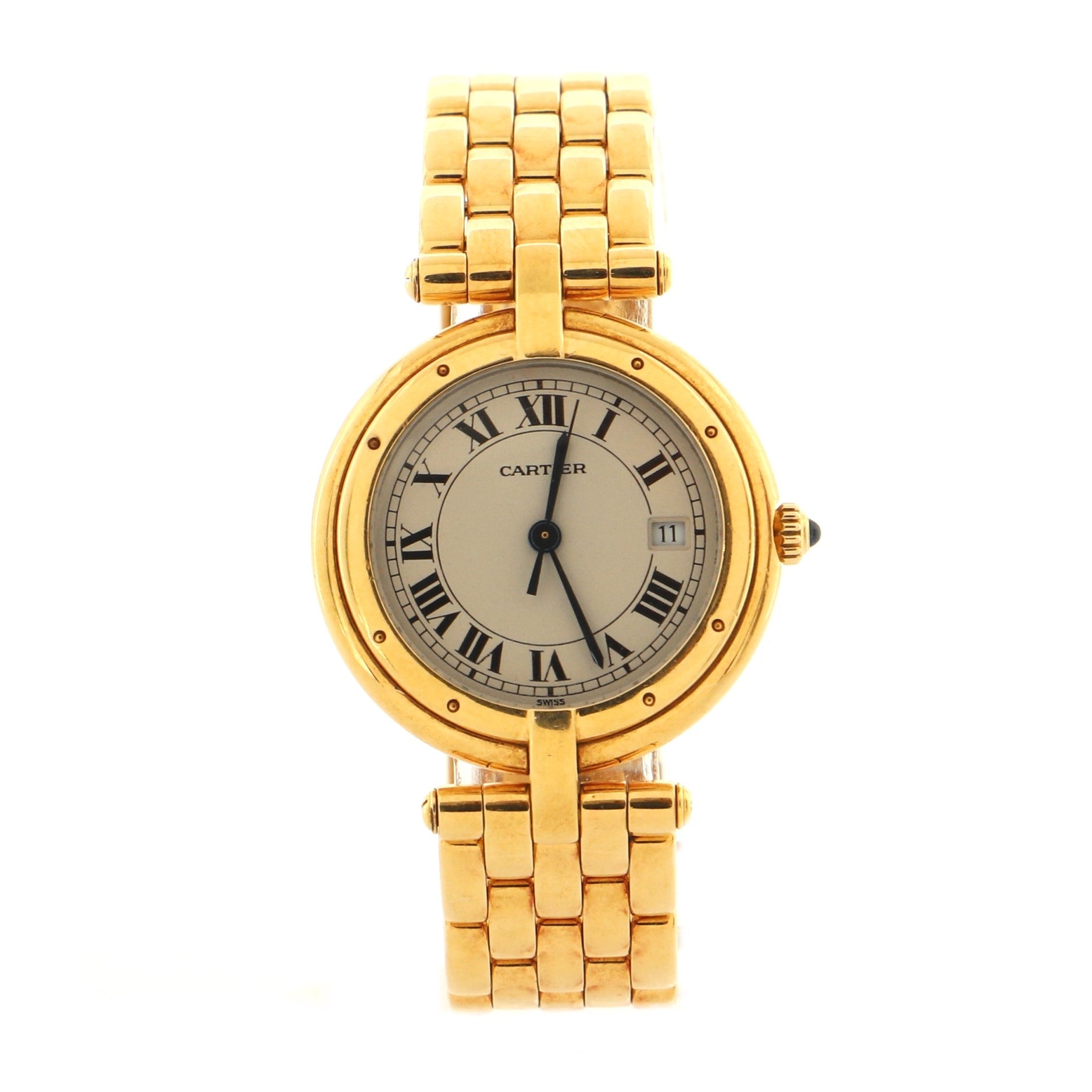Panthere Vendome Quartz Watch Yellow Gold 30