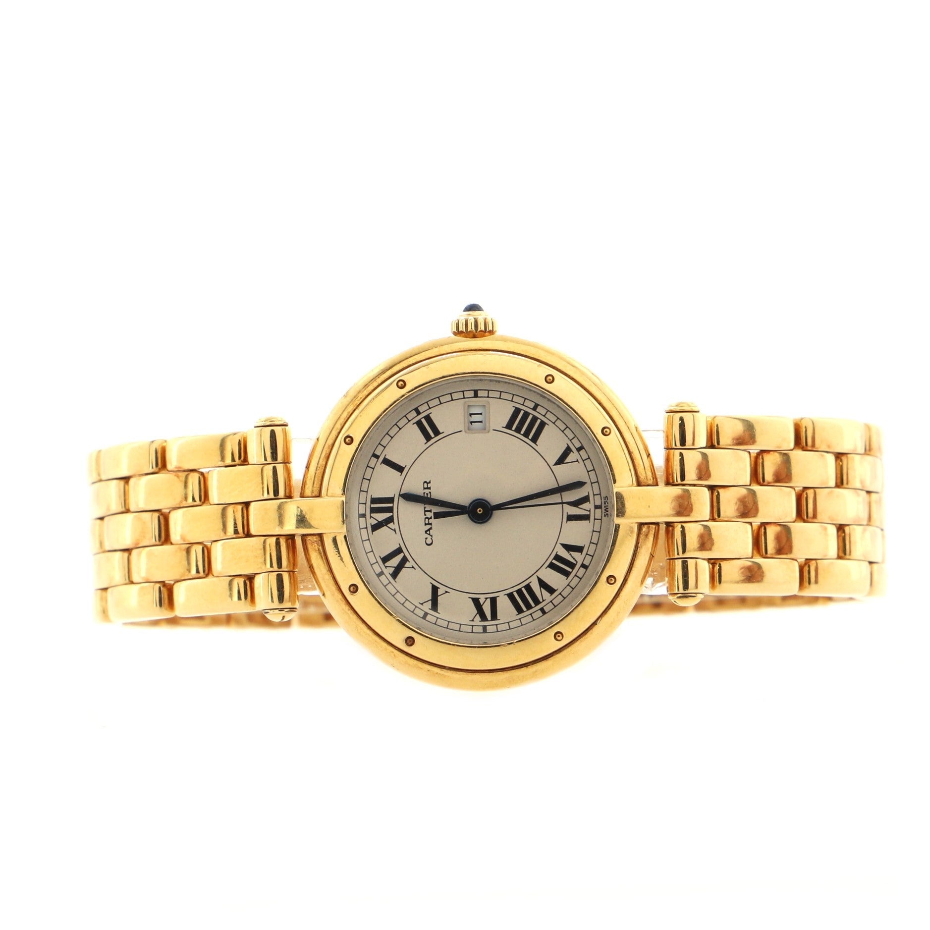 Panthere Vendome Quartz Watch Yellow Gold 30