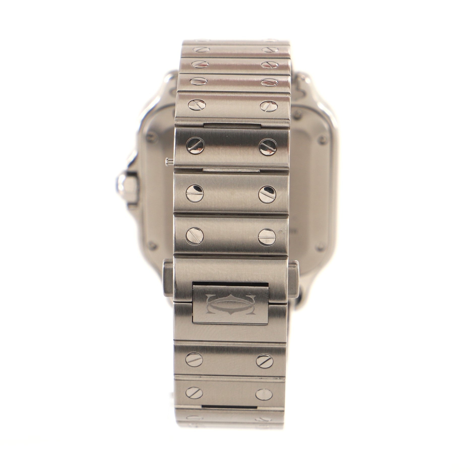 Santos De Cartier Automatic Watch Stainless Steel 35