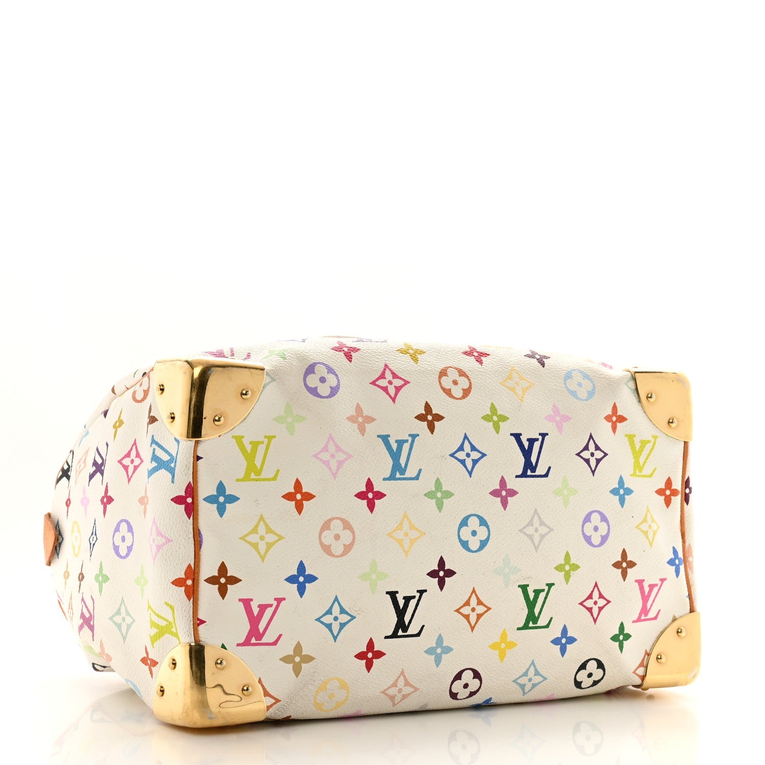 Monogram Multicolor Speedy 30 White