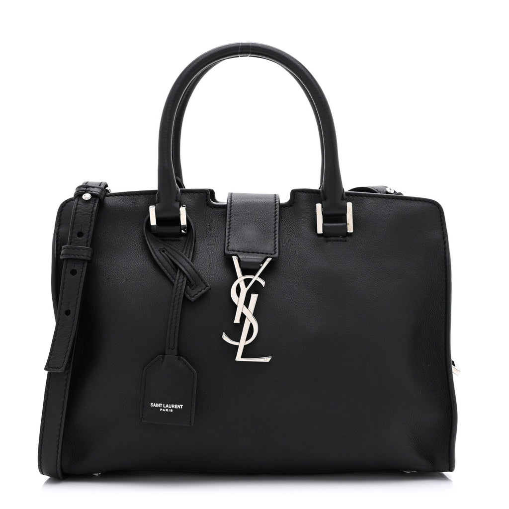 Calfskin Monogram Baby Downtown Cabas Black