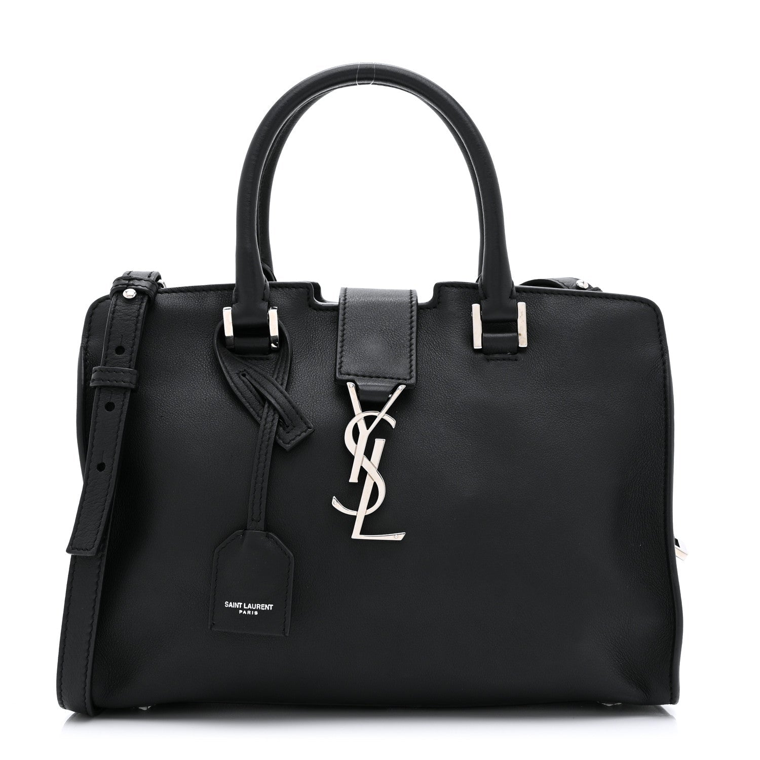 Calfskin Monogram Baby Downtown Cabas Black