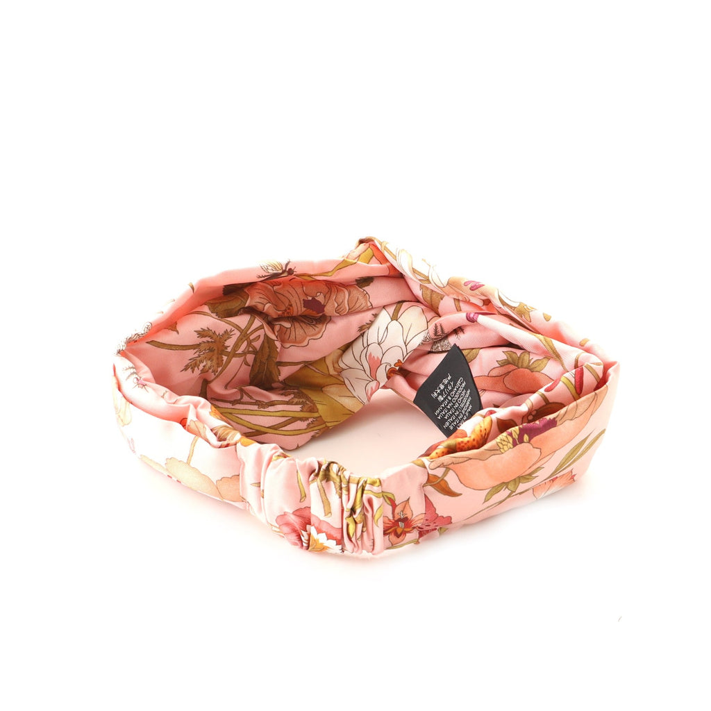 Headband Floral Print Silk XXL