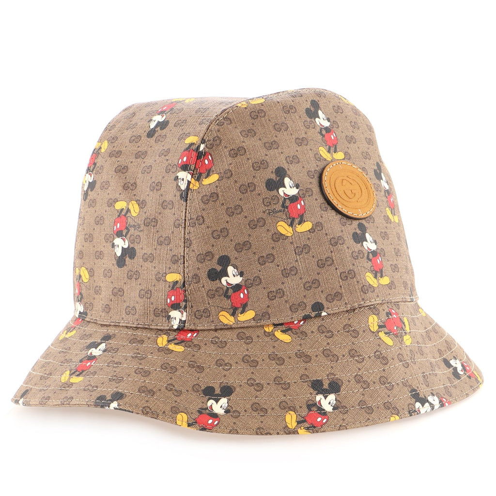Disney Mickey Mouse Bucket Hat Printed Mini GG Coated Canvas XL