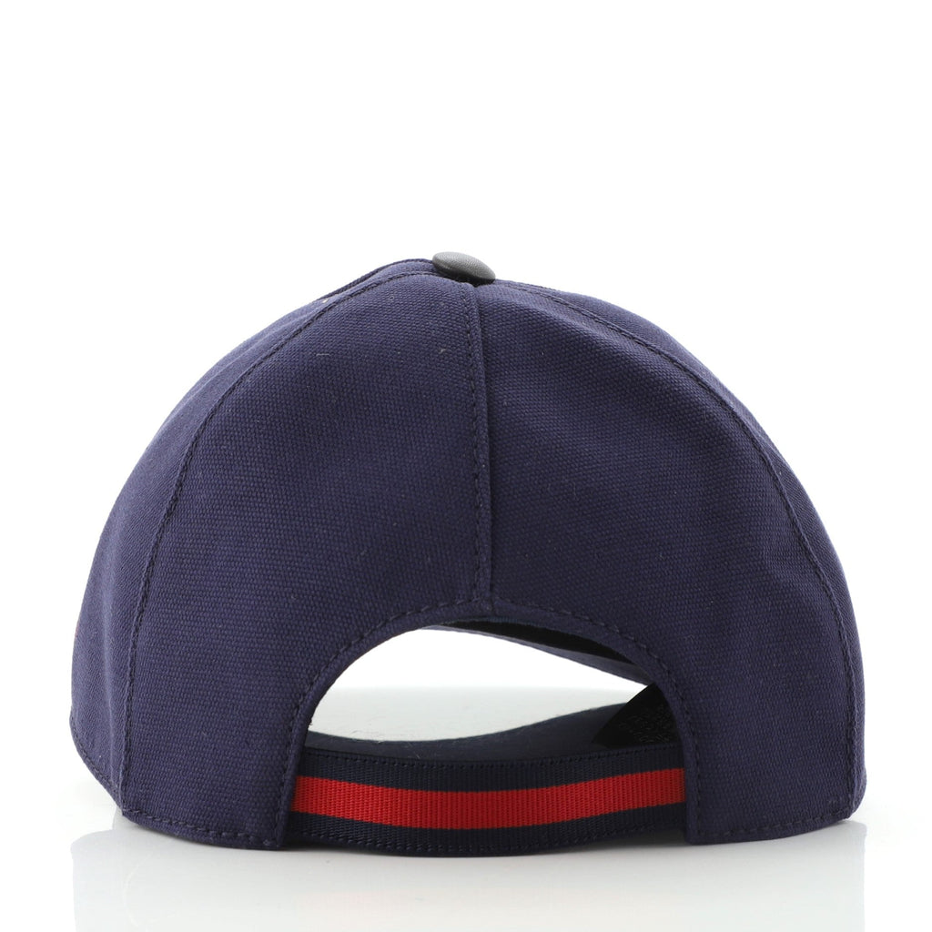 Interlocking GG Baseball Cap Canvas Large